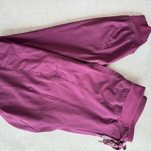Med Couture Women's Plum scrub Joggers